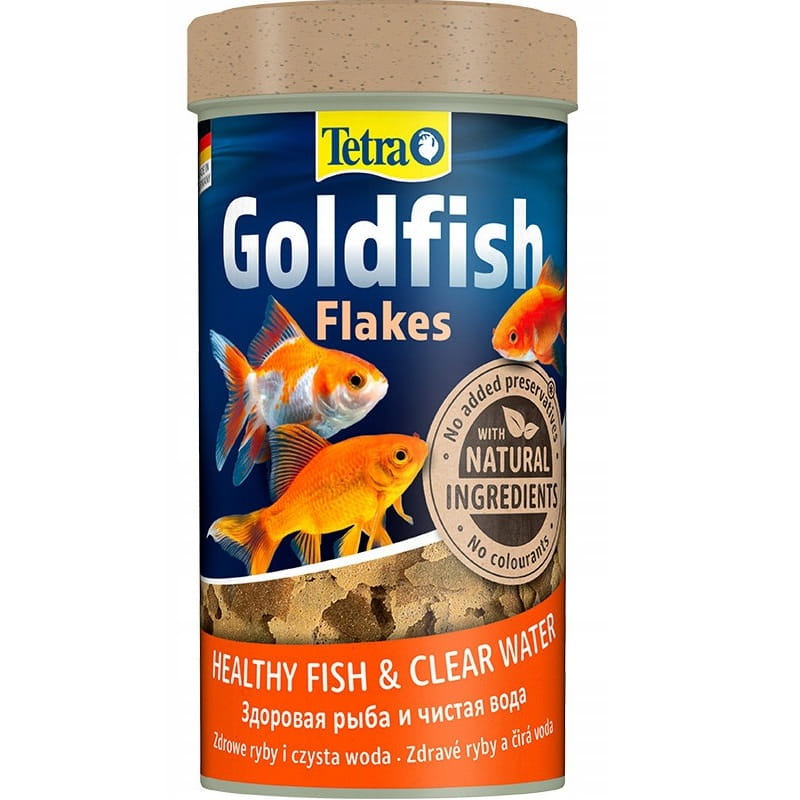 Tetra Goldfish Flakes 100ml Pokarm dla złotych rybek płatki.jpg